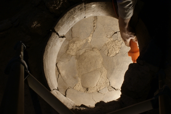 6100 year old armenian winery vat