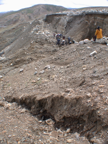 Tibet landslide