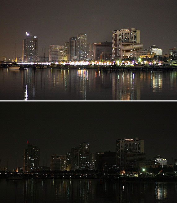 Earth Hour 2009 - Manila