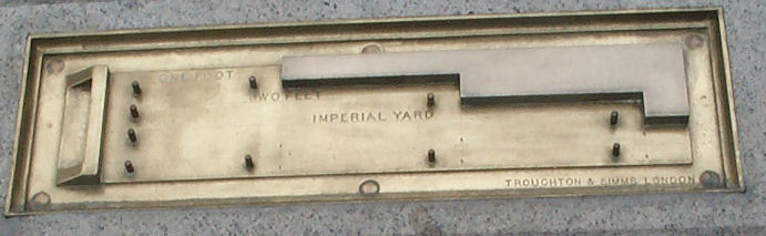 Imperial Units of Length Melt as Parliament Burns (Science in Trafalgar Square, London)